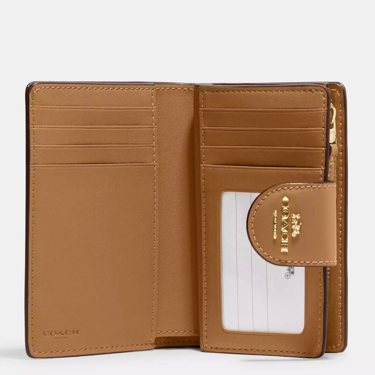 Medium Corner Zip Wallet in Signature Canvas *Pre Order*