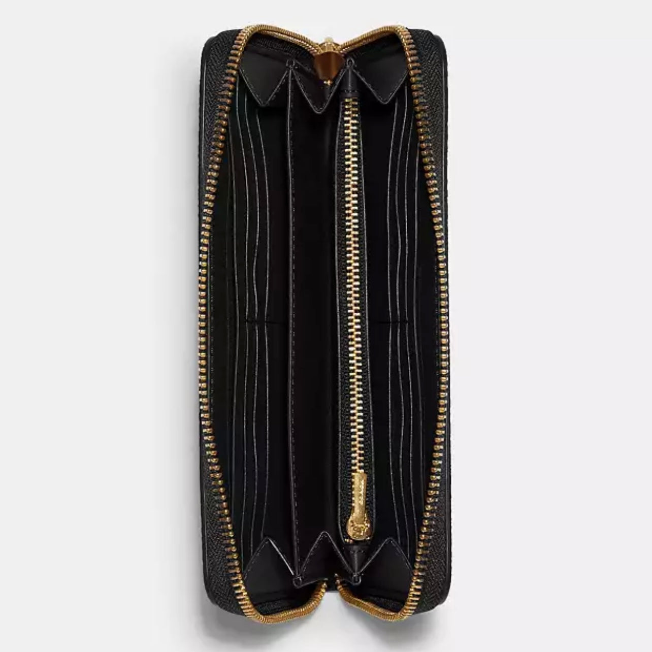 Long Zip Around Wallet in Signature Canvas *Pre Order*