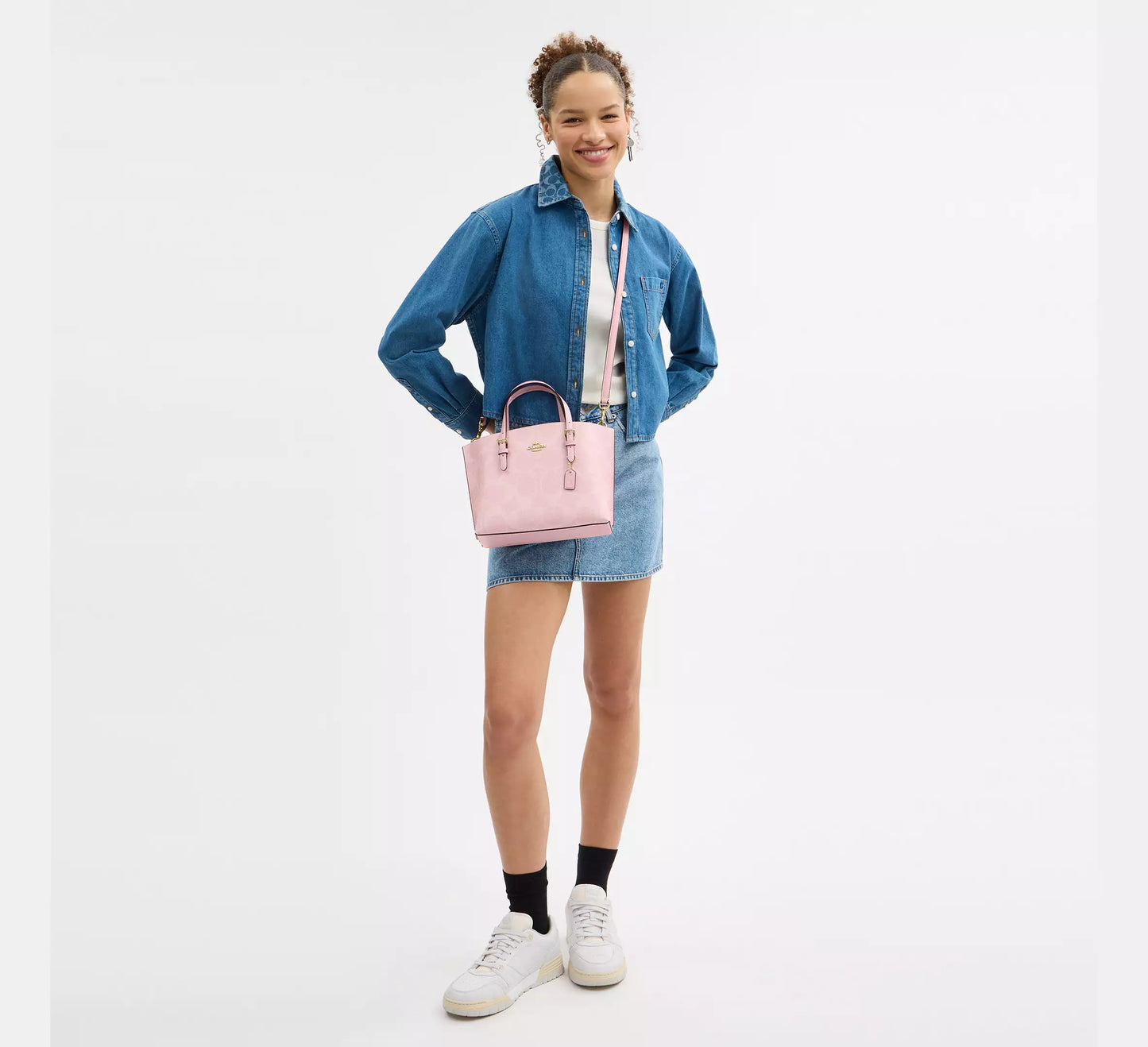 Mollie Tote Bag 25 In Signature Canvas *Pre Order*