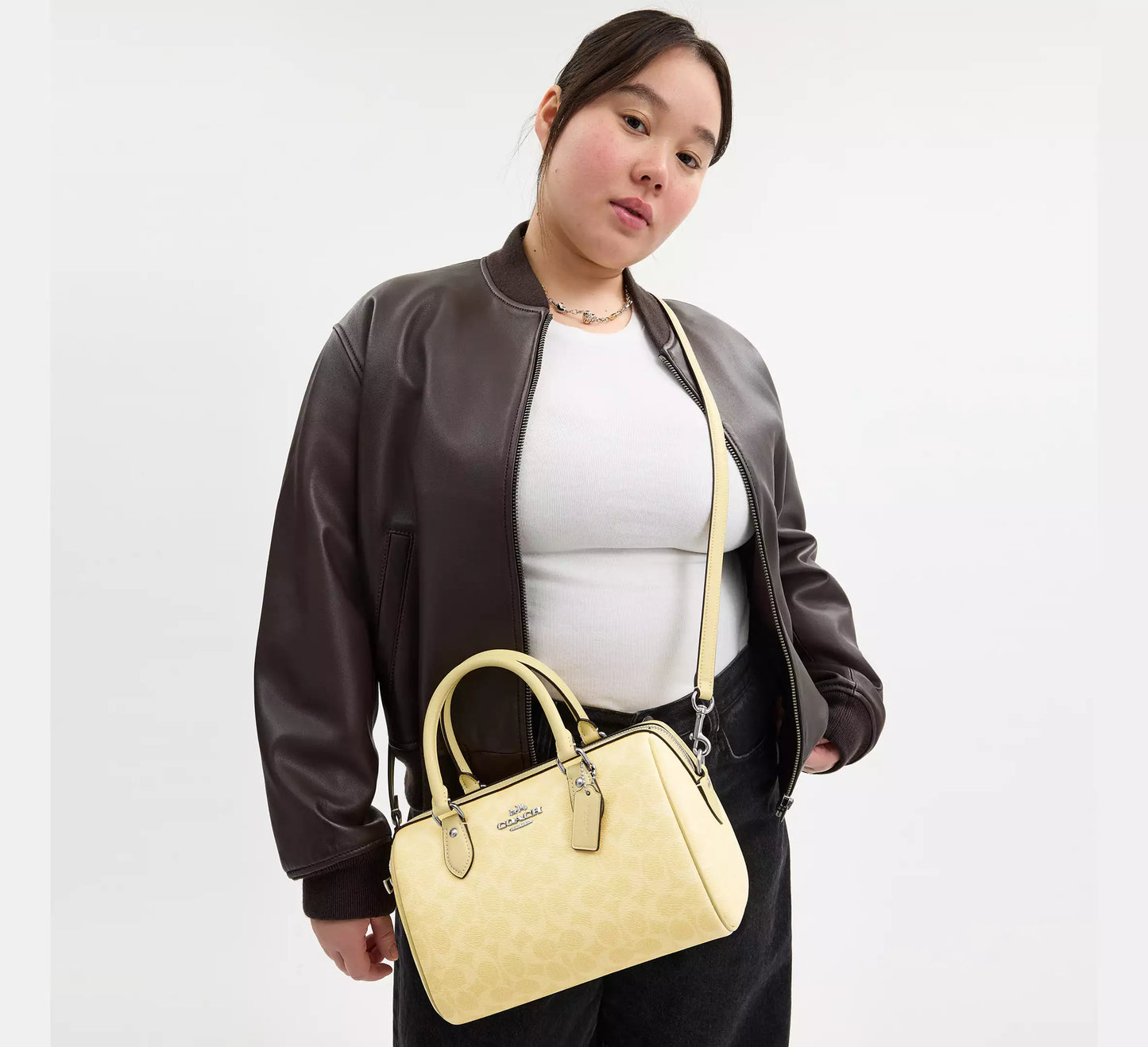 Rowan Satchel Bag In Signature Canvas *Pre Order*