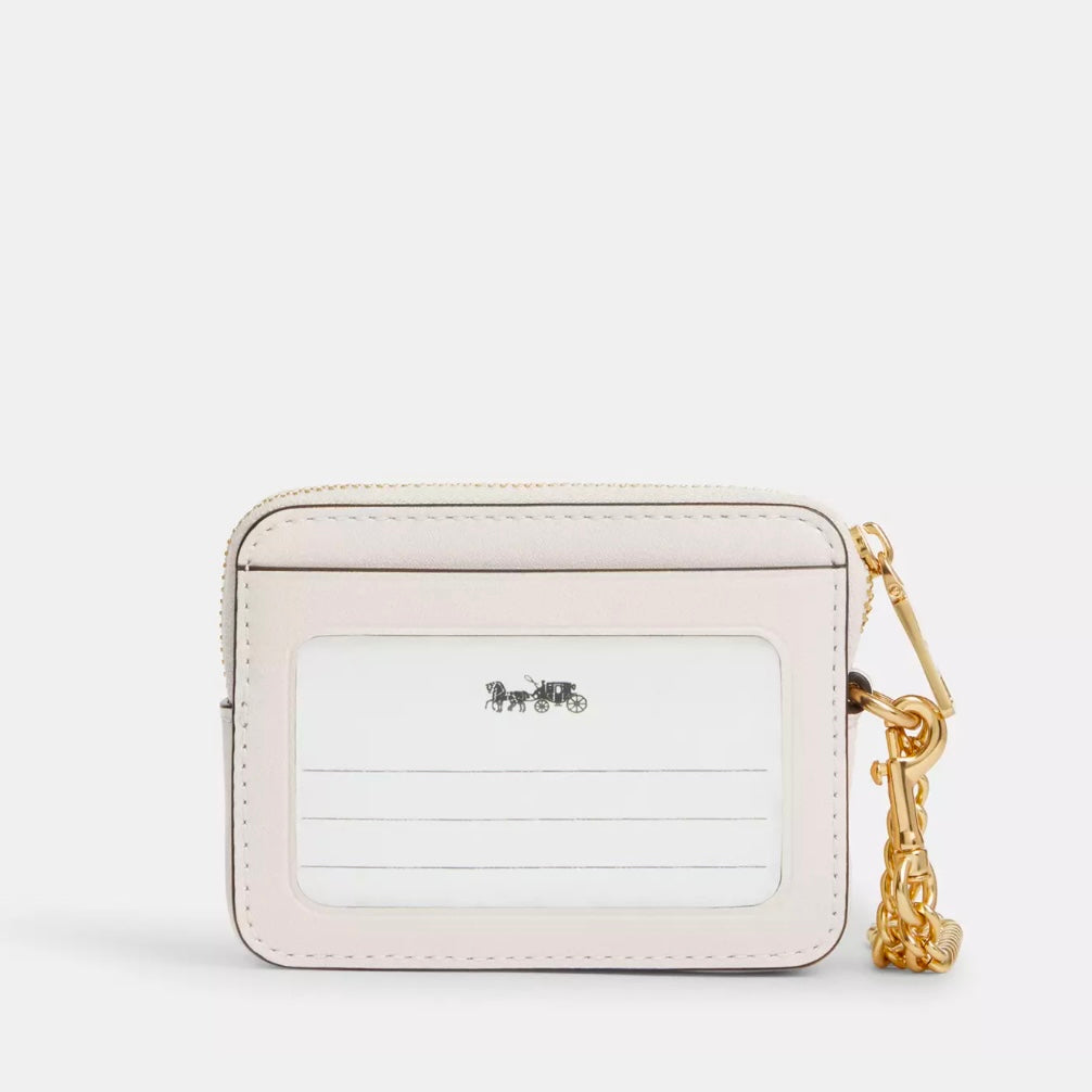 Coach Zip Card Case With Quilting *Pre Order*