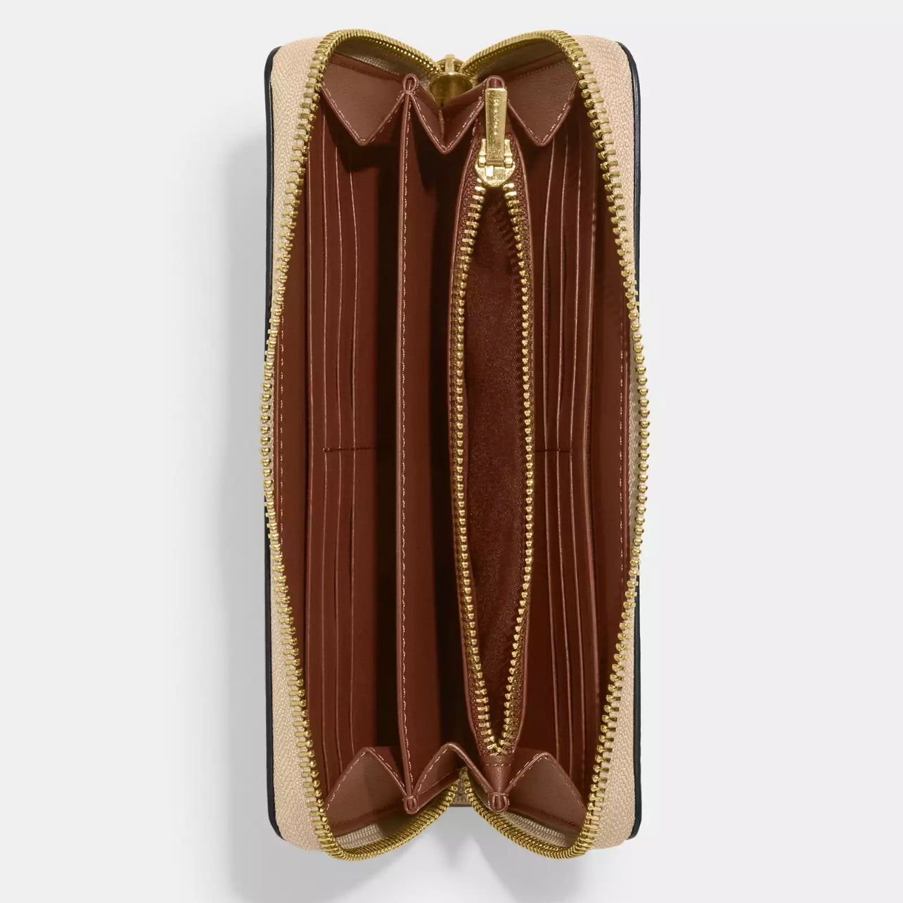 Long Zip Around Wallet in Signature Canvas *Pre Order*