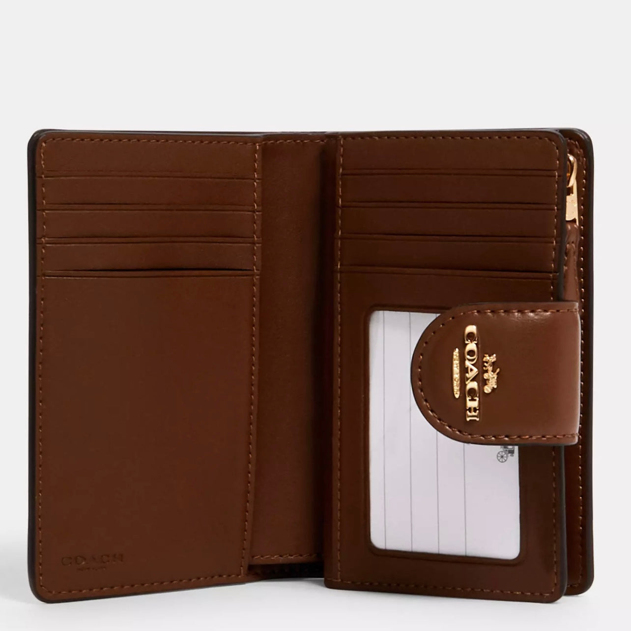 Medium Corner Zip Wallet in Signature Canvas *Pre Order*