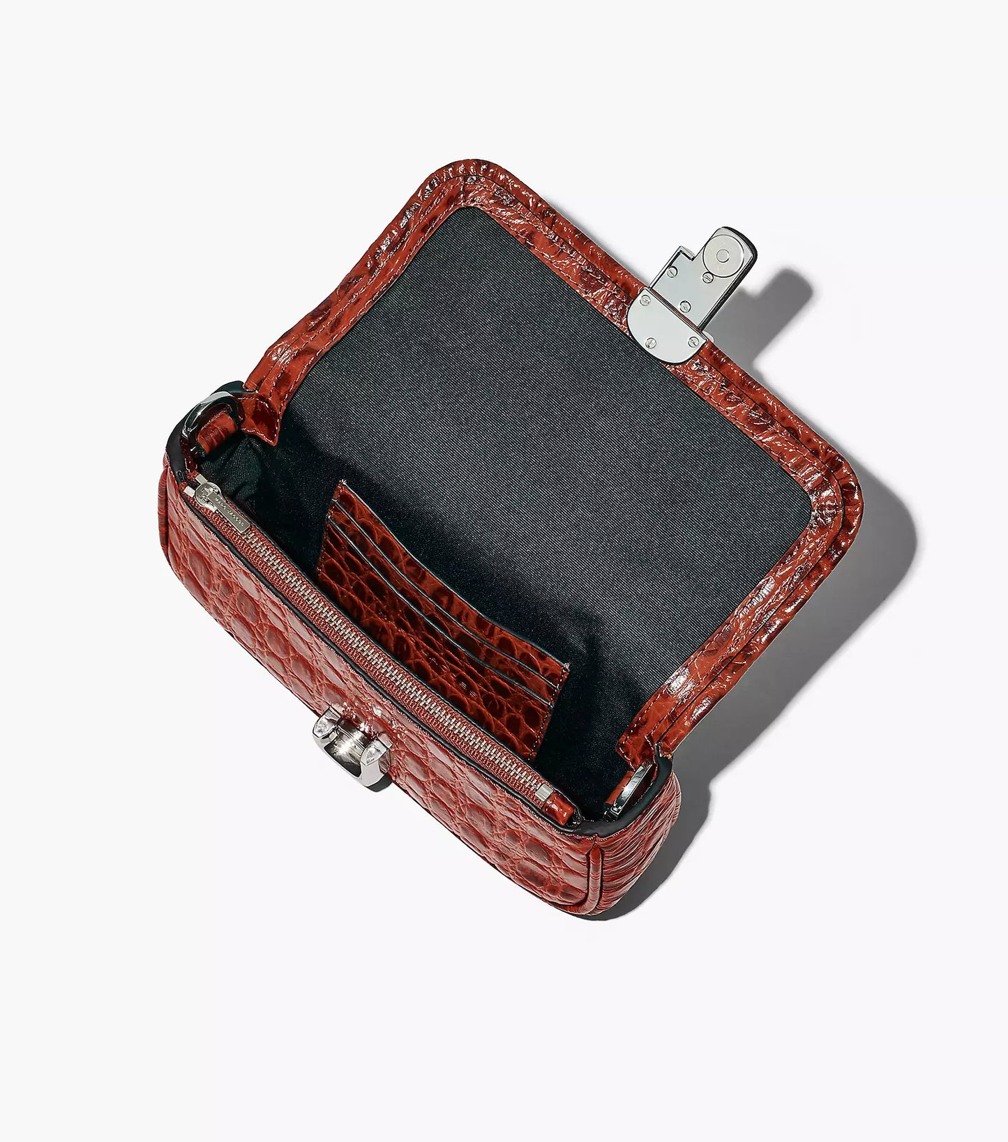 Marc Jacobs Croc-Embossed J Marc Mini Bag *Pre Order*
