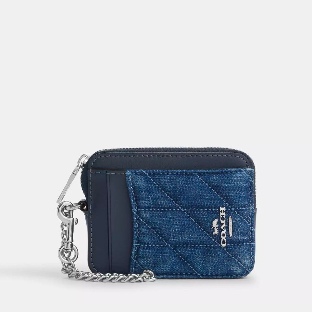 Zip Card Case With Quilting *Pre Order*