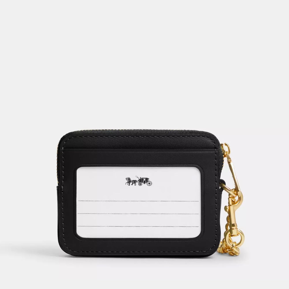 Coach Zip Card Case With Quilting *Pre Order*
