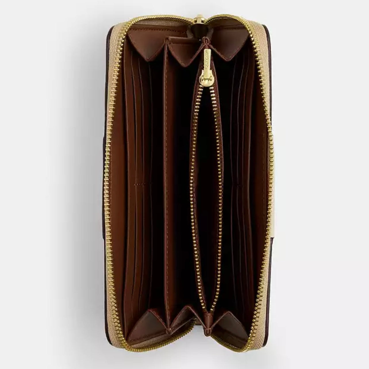 Long Zip Around Wallet in Signature Canvas *Pre Order*