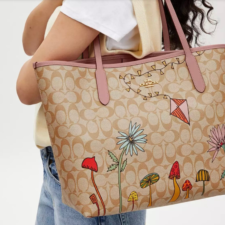 Coach X Observed By Us City Tote Bag In Signature Canvas *Pre Order*