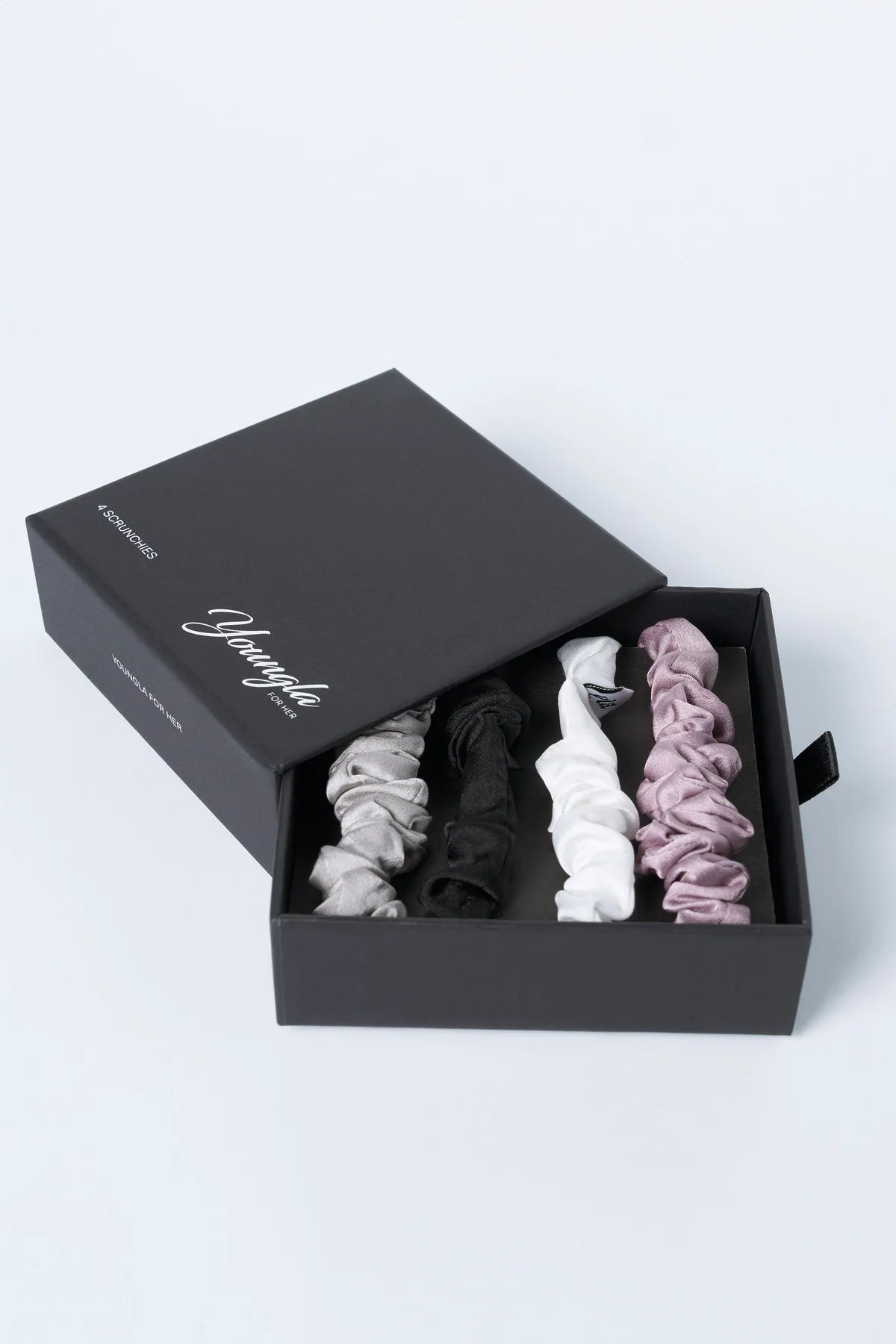 YOUNGLA W624 SATIN SCRUNCHIES *Pre Order*