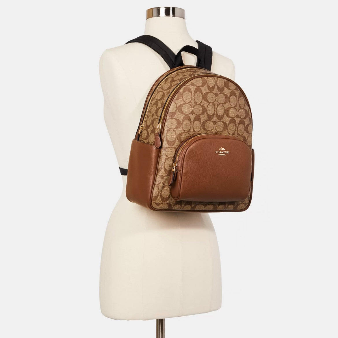 Coach Court Backpack In Signature Canvas *Pre Order*