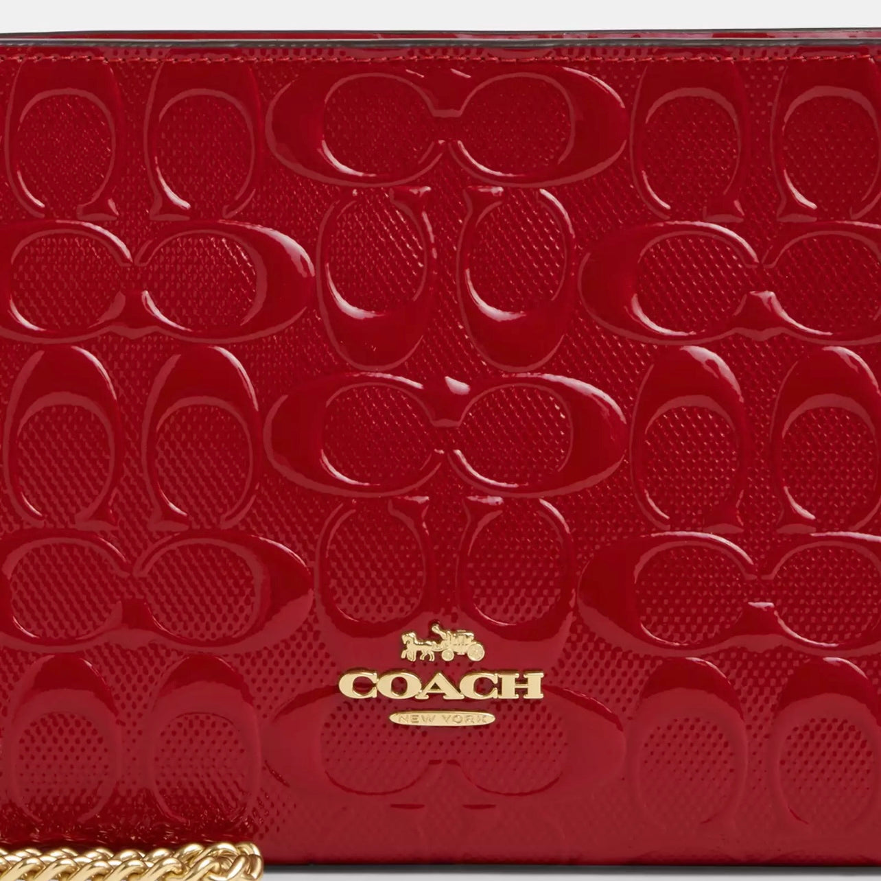 Slim Crossbody In Signature Leather *Pre Order*