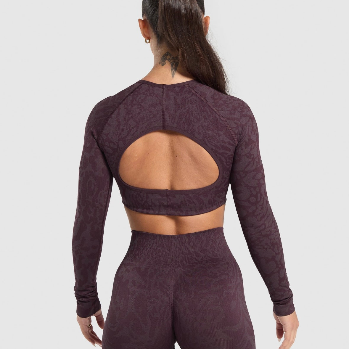 Gymshark Adapt Safari Long Sleeve Crop Top *Pre Order*