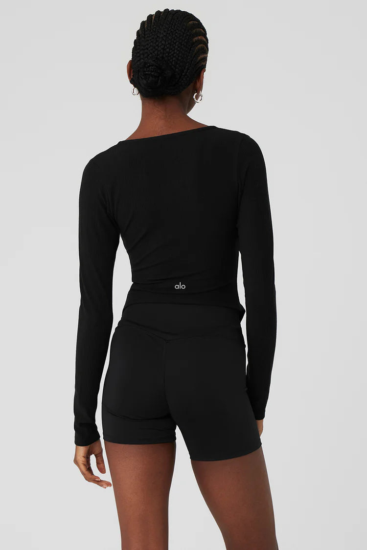 alo yoga Ribbed Stardust Long Sleeve *Pre Order*