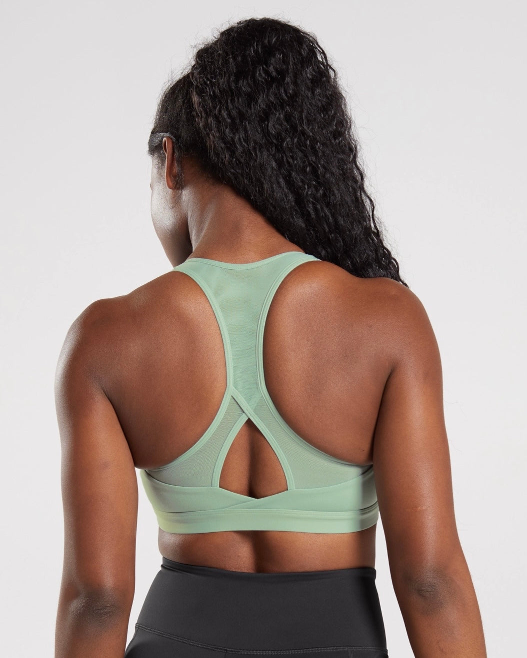 Crossover Sports Bra Green