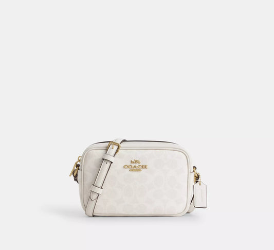 Mini Jamie Camera Bag In Signature Canvas *Pre Order*