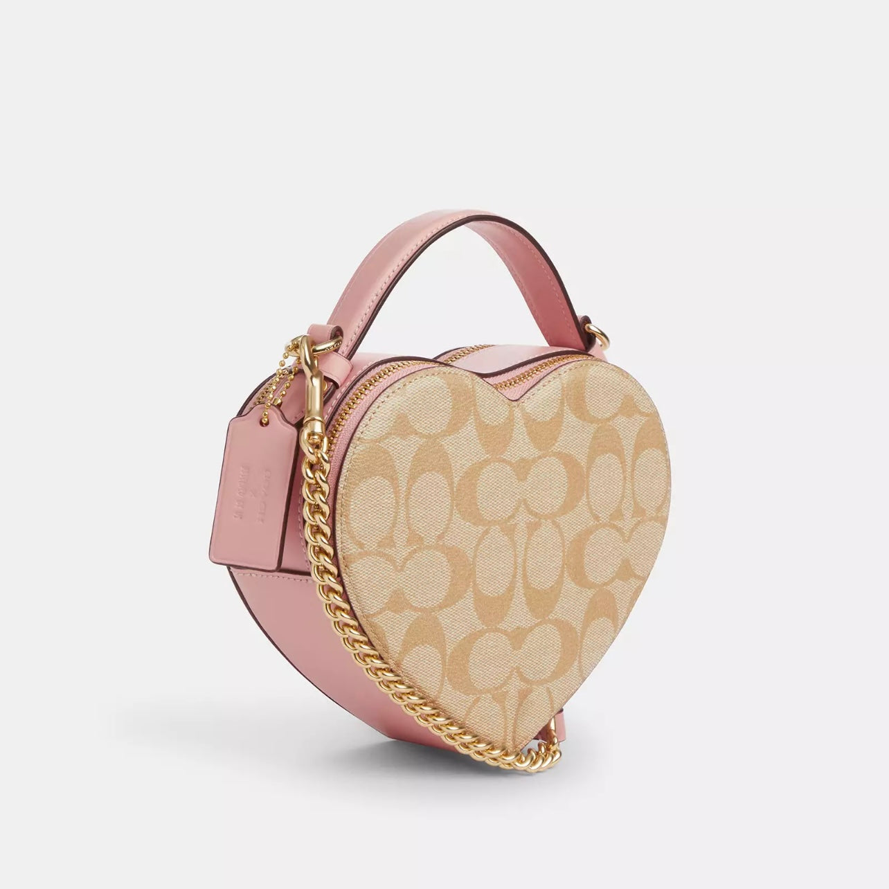 Coach X Observed By Us Heart Crossbody In Signature Canvas *Pre Order*