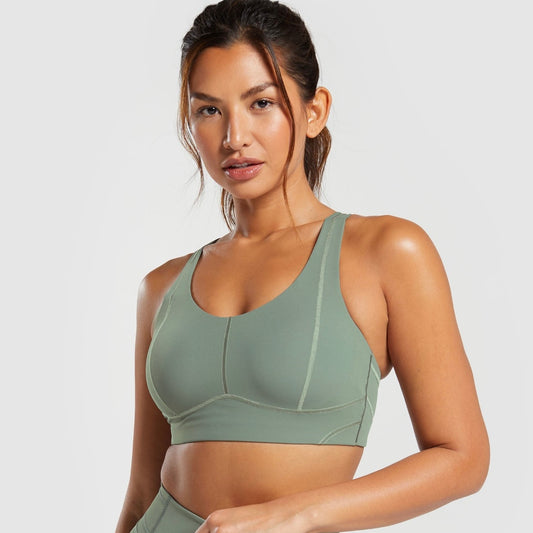 Stitch Feature Sports Bra *Pre Order*