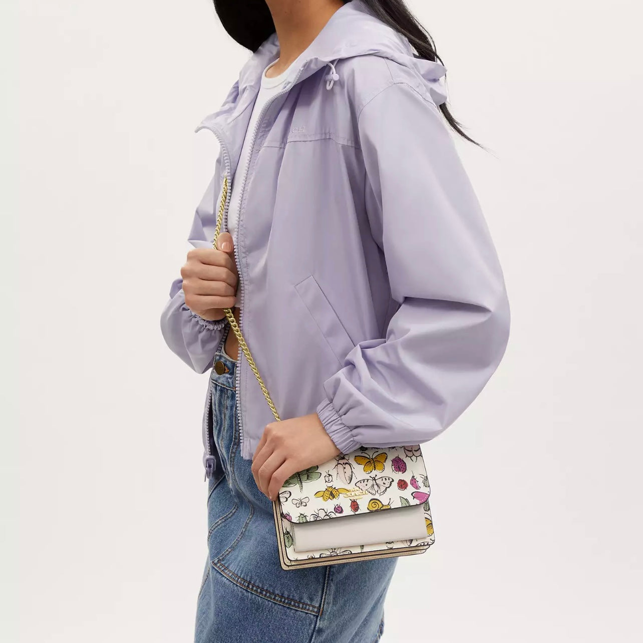 Mini Klare Crossbody With Creature Print *Pre Order*