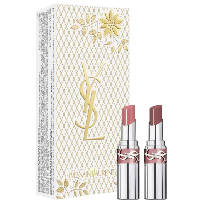 Yves Saint Laurent Loveshine Nude Lipstick Duo Set *Pre Order*