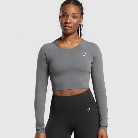 Lifting Essential Long Sleeve Crop Top *Pre Order*