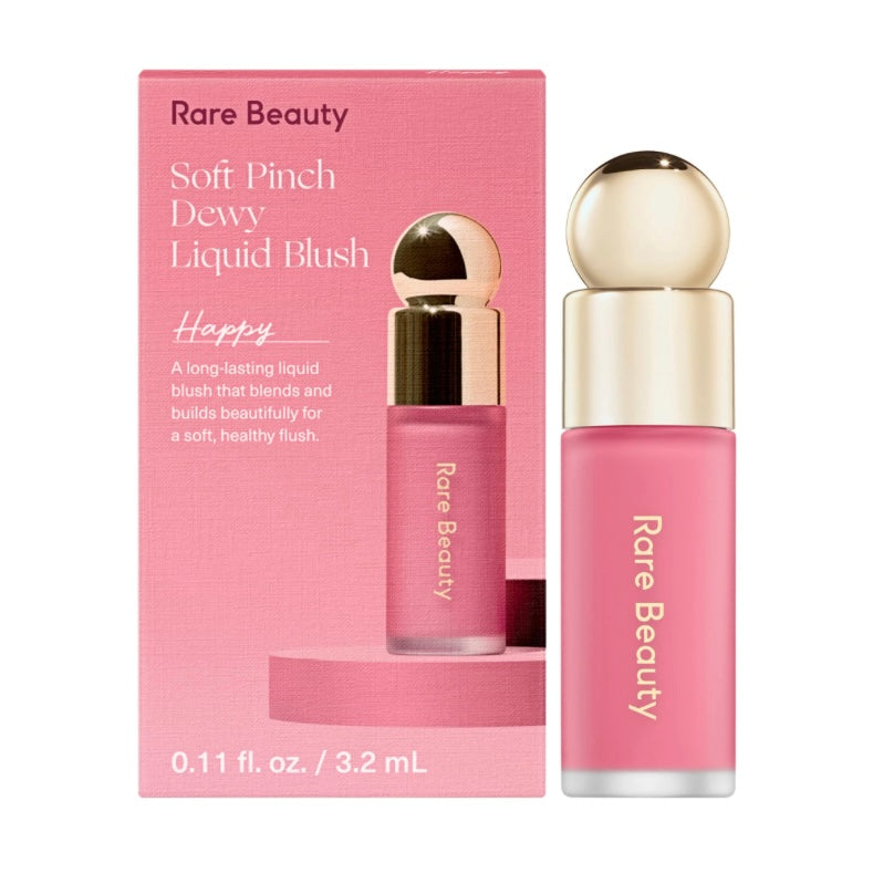 Rare Beauty Mini Soft Pinch Liquid Blush Tono Happy