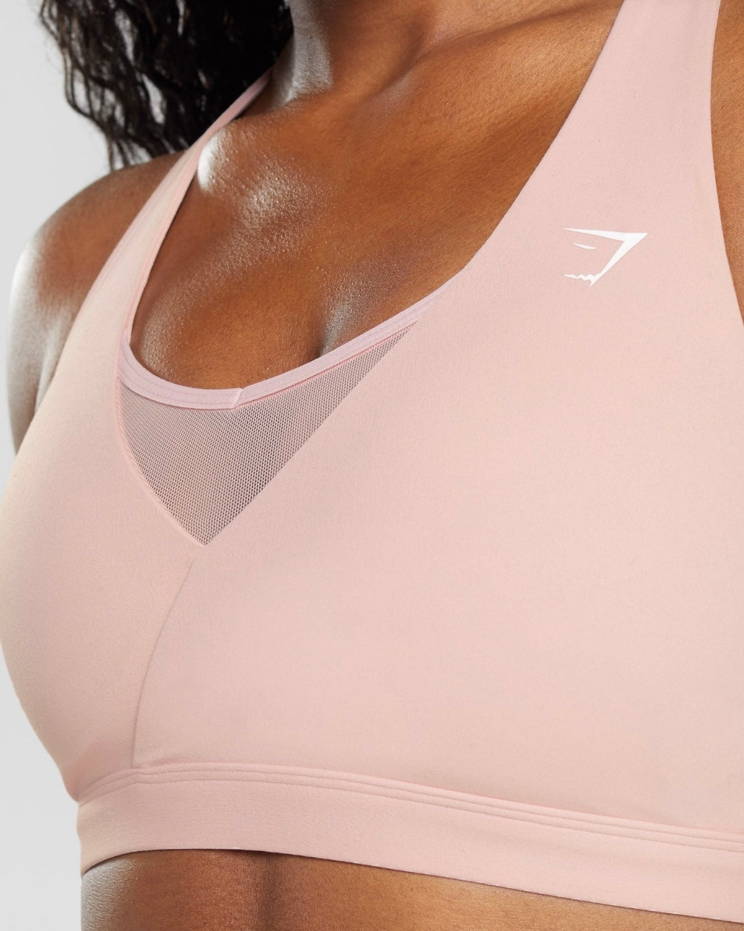 Crossover Sports Bra Pink