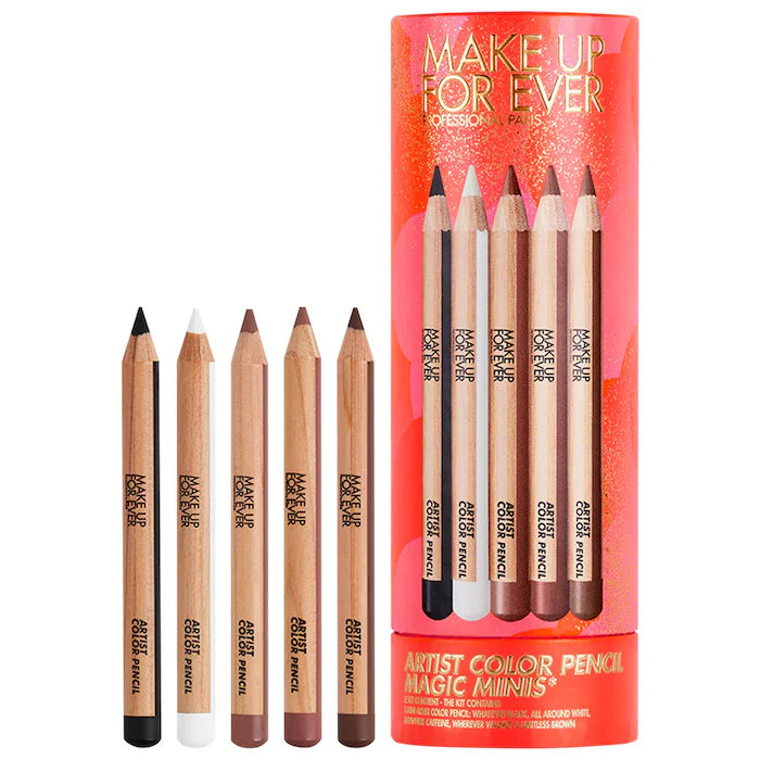 MAKE UP FOR EVER Mini Artist Color Pencil Lipliner & Eyeliner Kit *Pre Order*