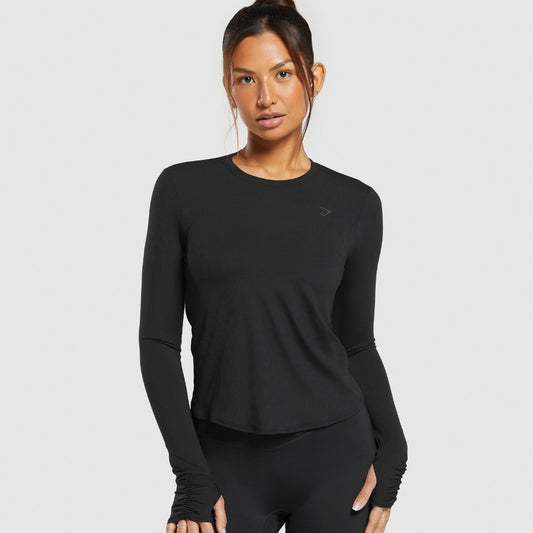 Elevate Long Sleeve Ruched Top *Pre Order*