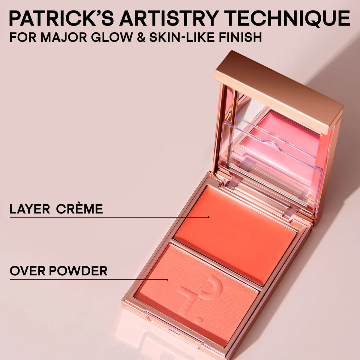 PATRICK TA Major Headlines Double-Take Creme & Powder Blush Duo *Pre Order*