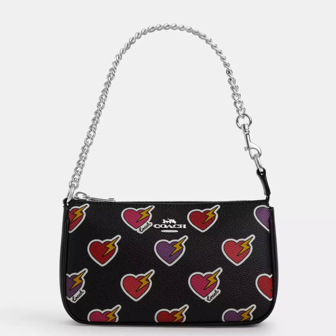 Coach Nolita 19 With Heart Bold Print *Pre Order*