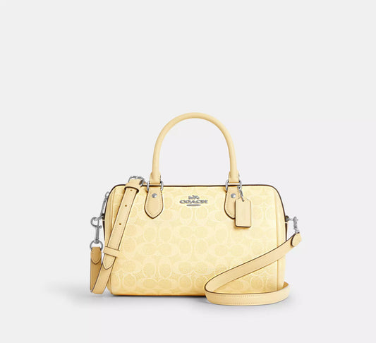Rowan Satchel Bag In Signature Canvas *Pre Order*