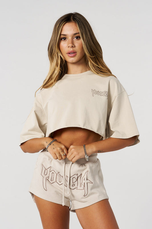 YOUNGLA W455 ALCHEMY CROP TEE *Pre Order*