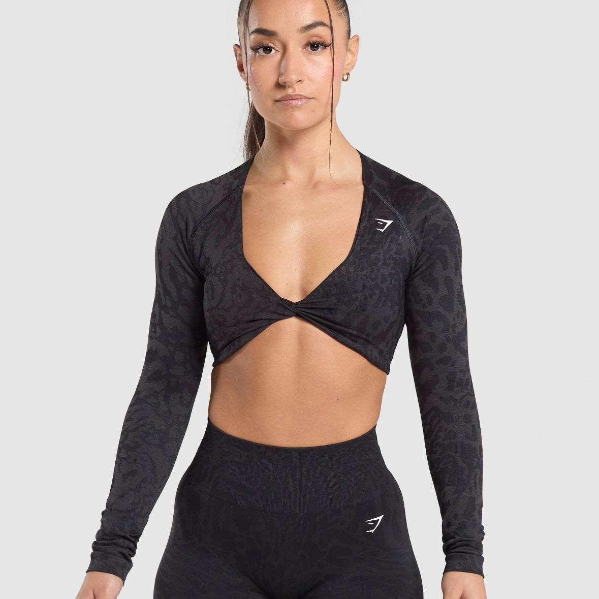 Gymshark Adapt Safari Long Sleeve Crop Top *Pre Order*