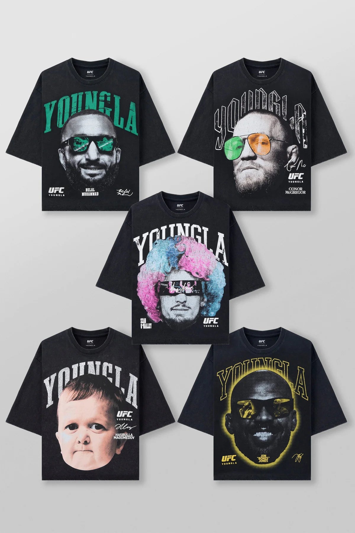 YOUNGLA 4204 - UFC™ FIGHTER TEES *Pre Order*