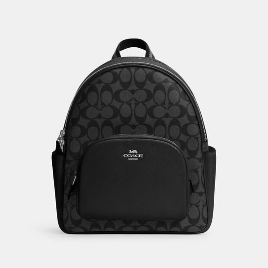 Coach Court Backpack In Signature Canvas *Pre Order*