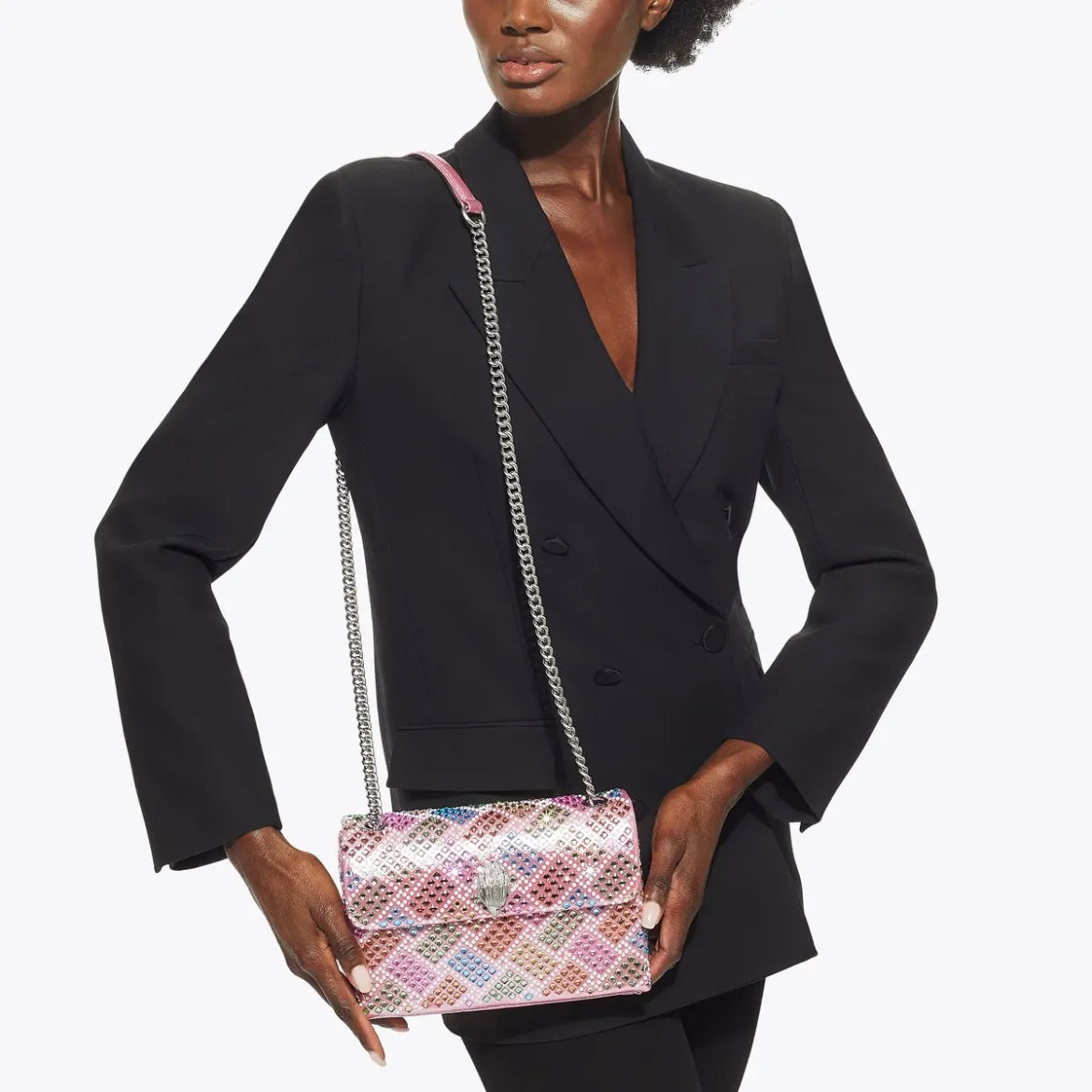 Kurt Geiger Medium Crystal Kensington Bag *Pre Order*