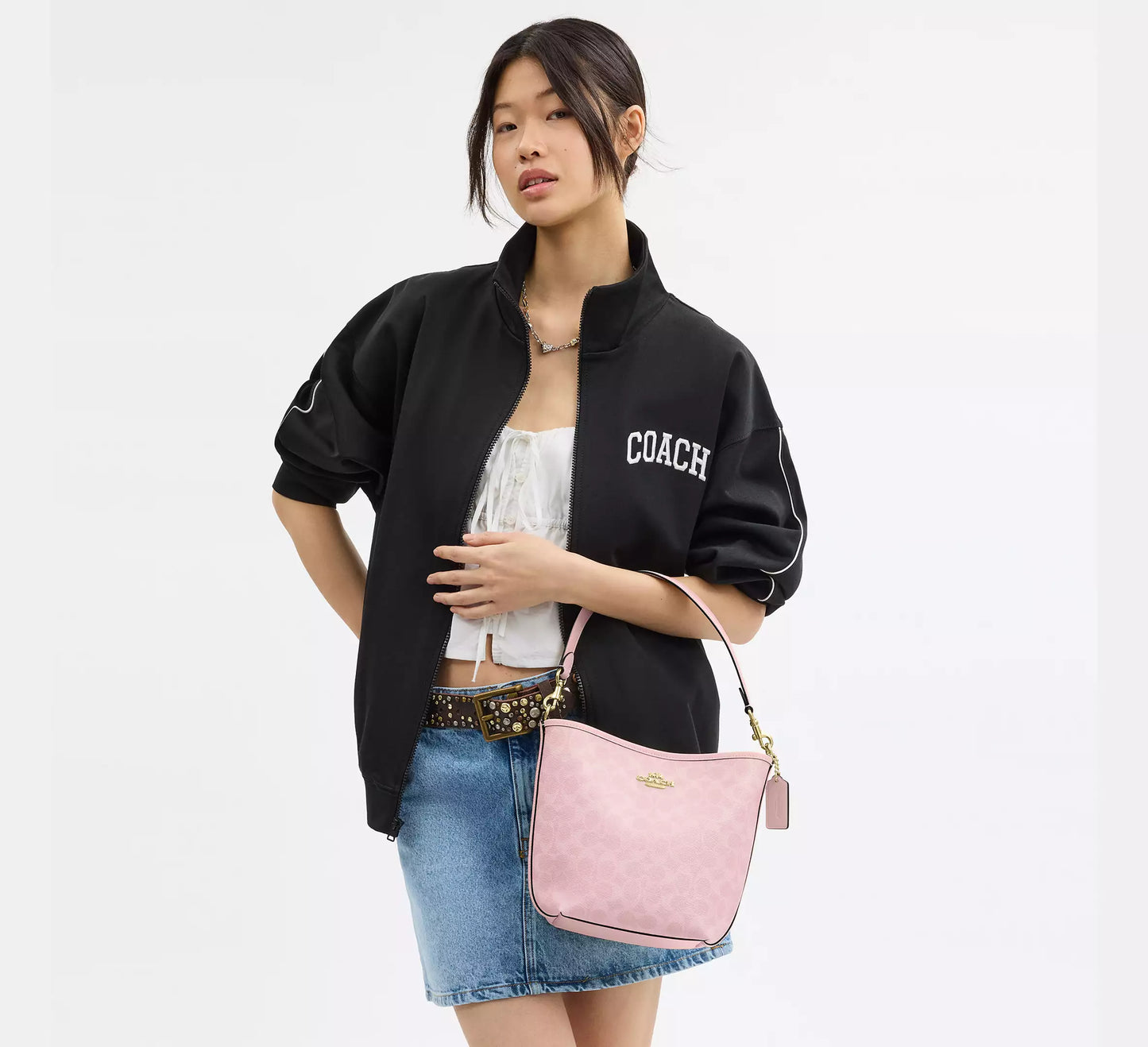 City Bucket Bag In Signature Canvas *Pre Order*