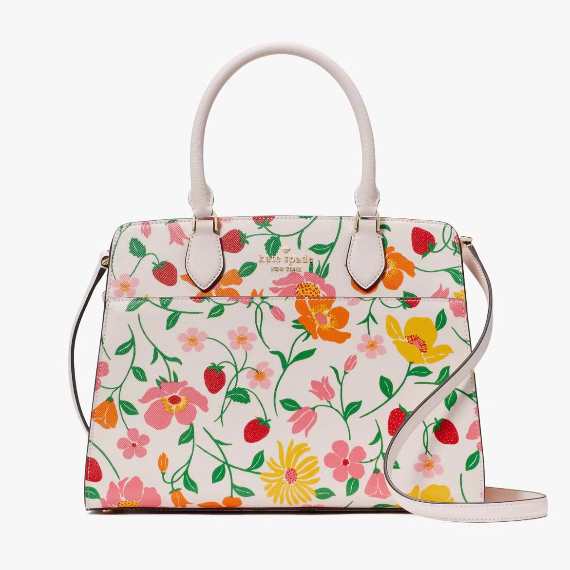 Kate Spade Madison Strawberry Garden Satchel *Pre Order*