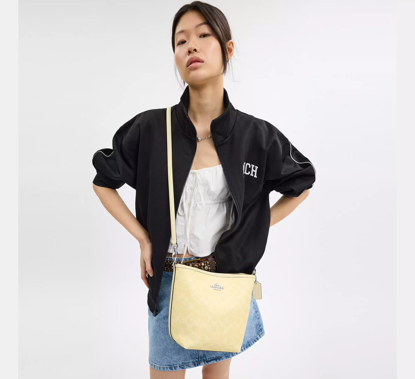 City Bucket Bag In Signature Canvas *Pre Order*