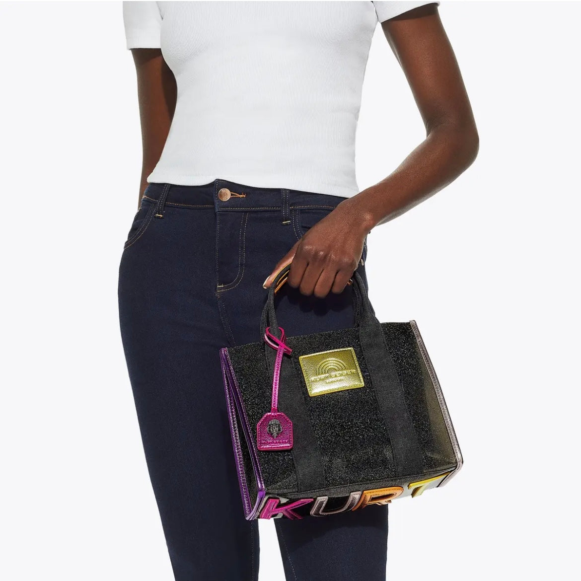 Kurt Geiger Small Vinyl Southbank Tote Bag *Pre Order*