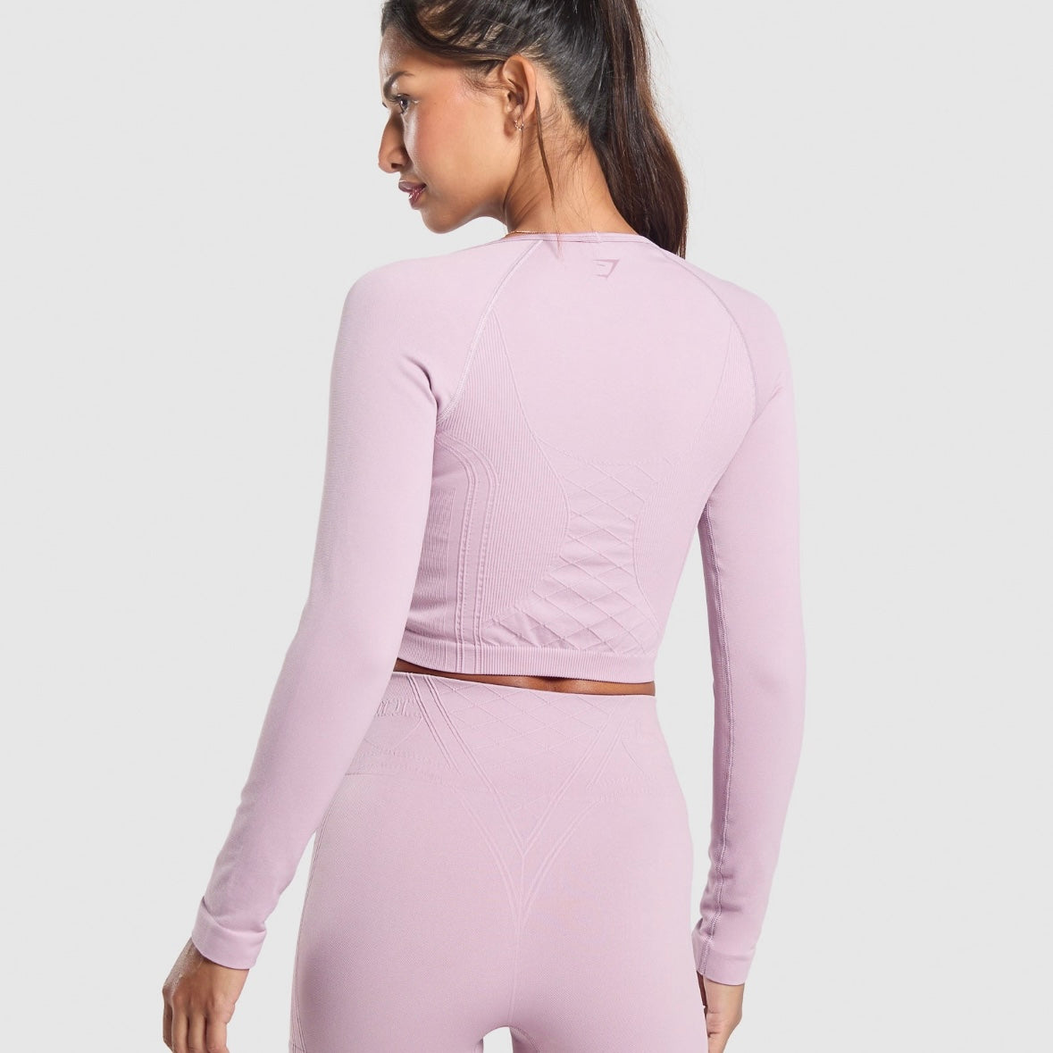 Gymshark Corset Seamless Long Sleeve Crop Top *Pre Order*