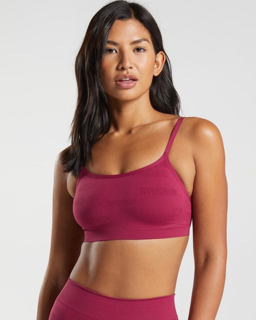 Jacquard Bralette Pink