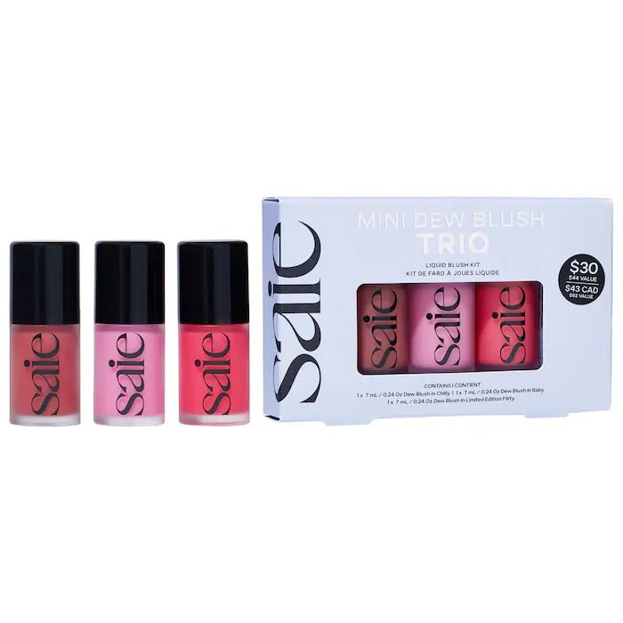 Saie Mini Dew Blush Trio Set *Pre Order*