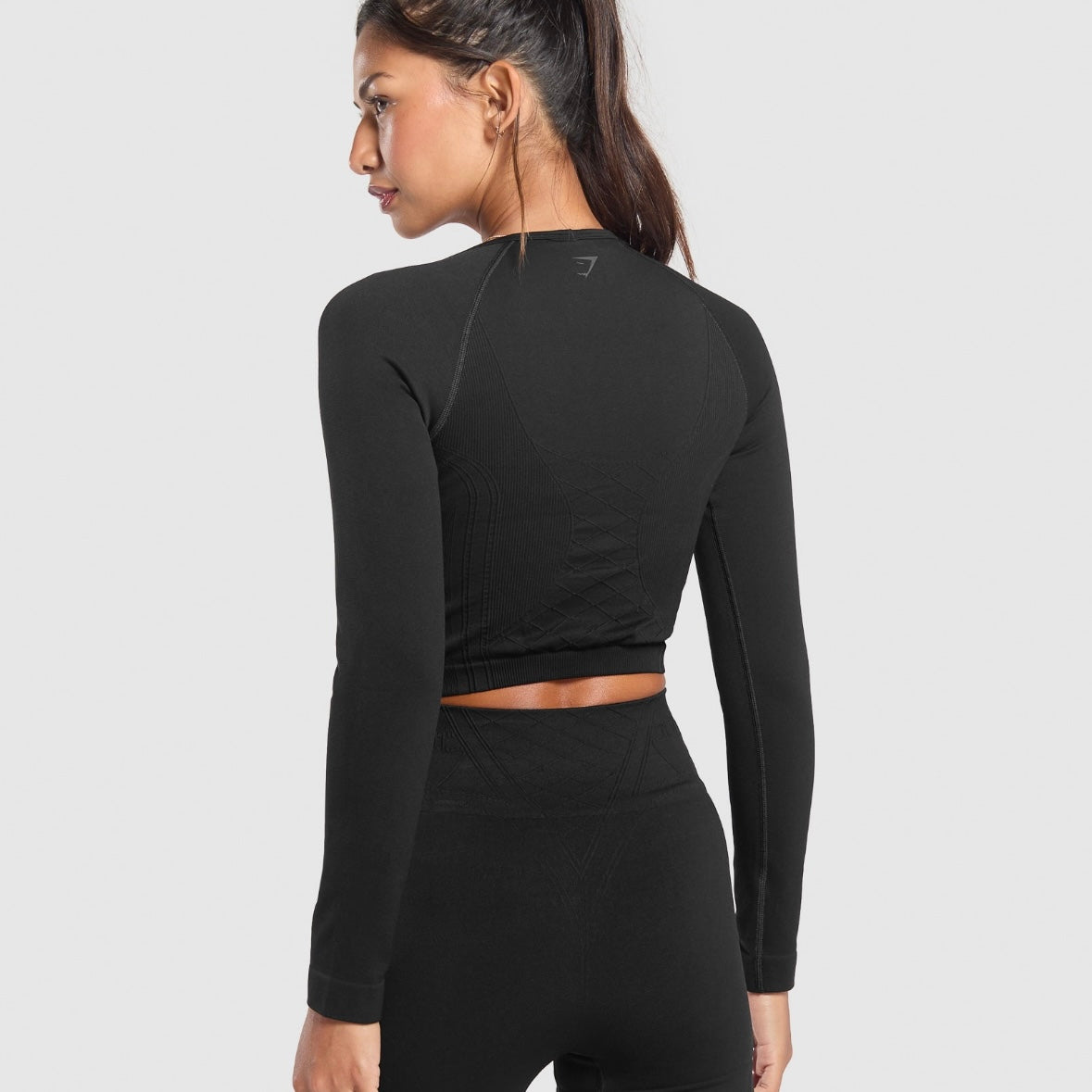 Gymshark Corset Seamless Long Sleeve Crop Top *Pre Order*