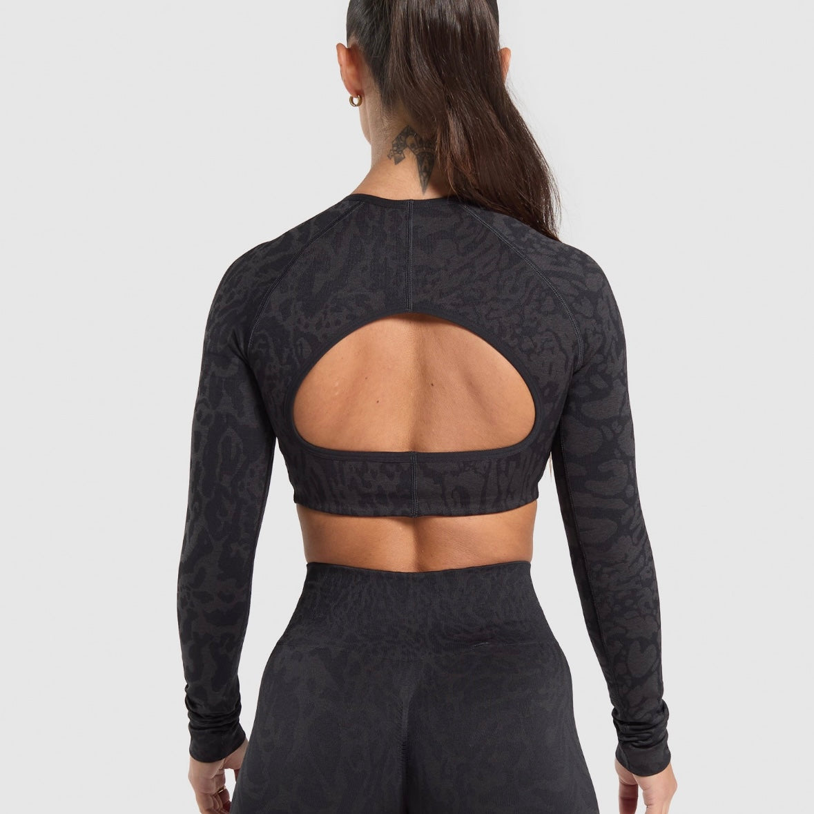 Gymshark Adapt Safari Long Sleeve Crop Top *Pre Order*