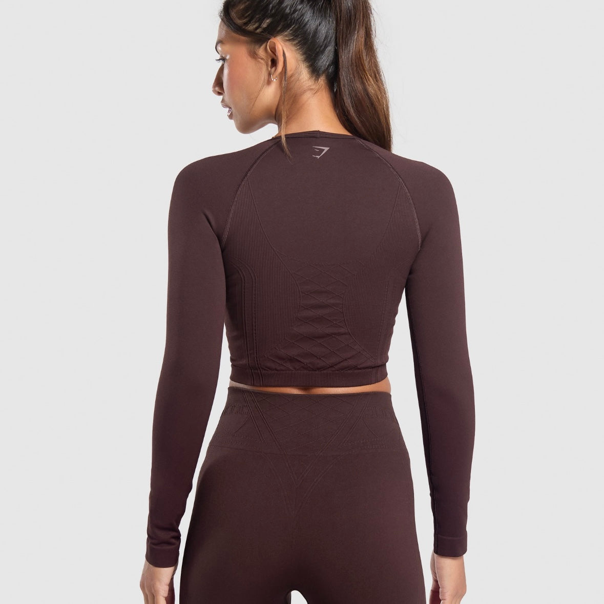 Gymshark Corset Seamless Long Sleeve Crop Top *Pre Order*