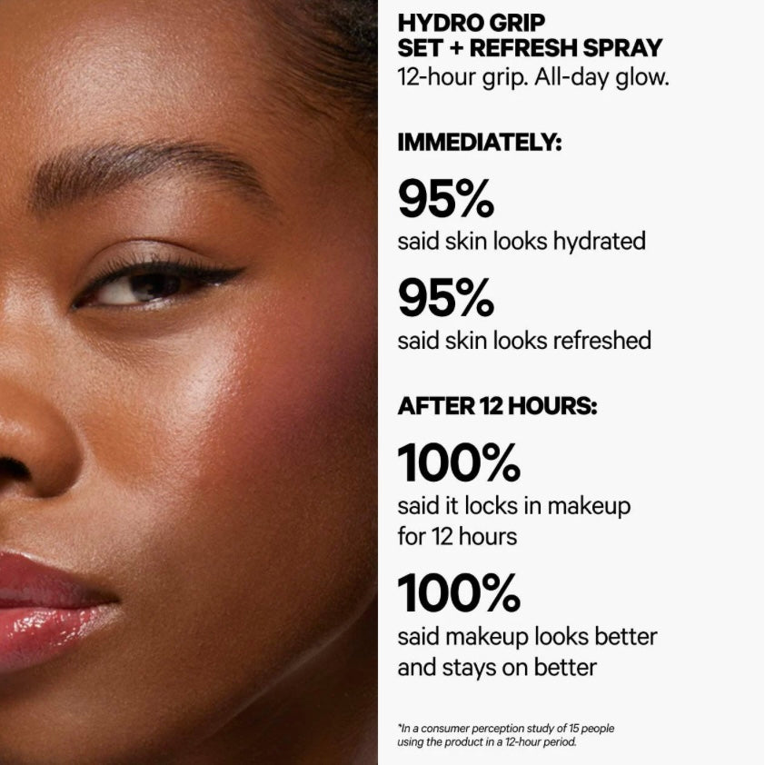 MILK MAKEUP Hydro Grip Dewy Long-Lasting Setting Spray With Hyaluronic Acid + Niacinamide *Pre Order*