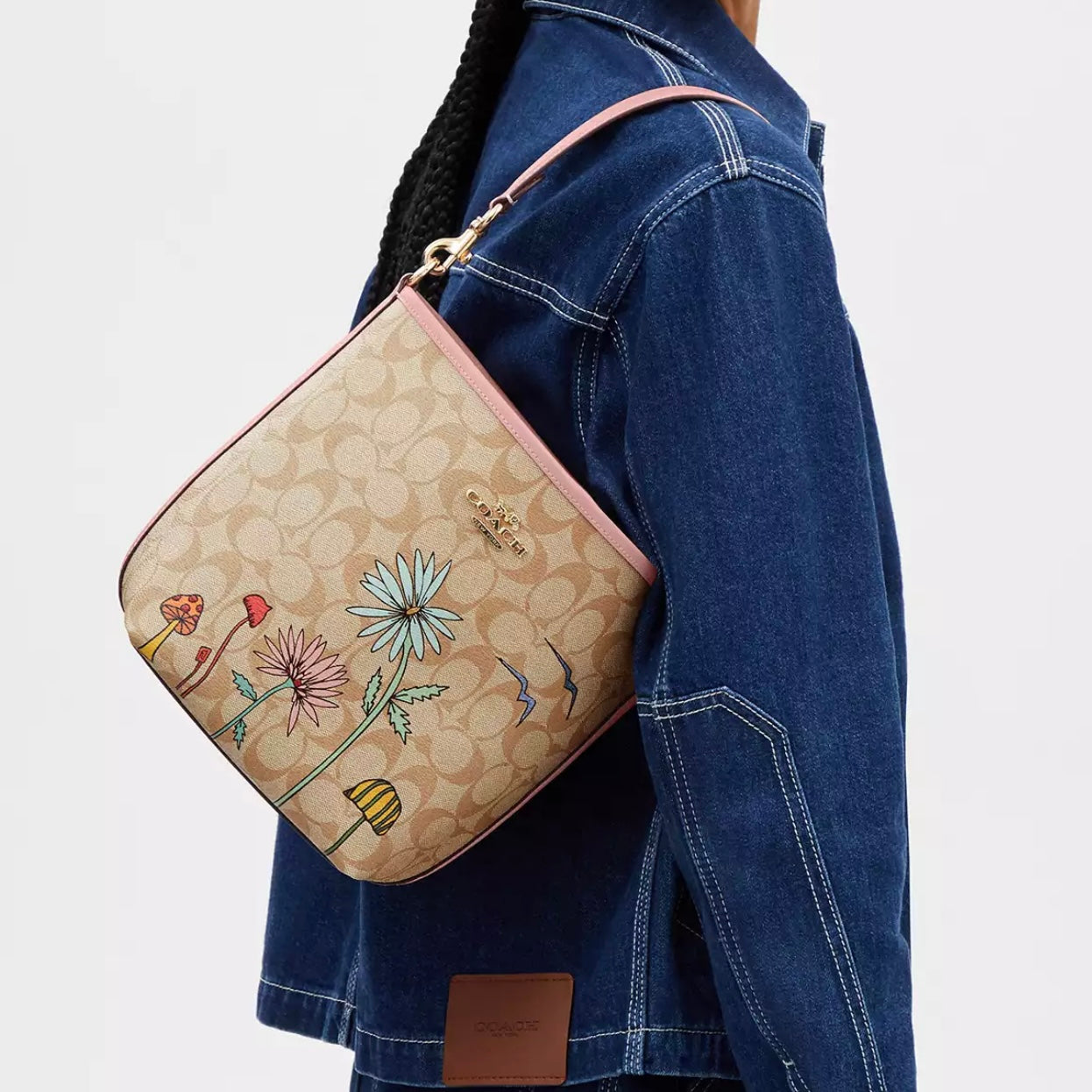 Coach X Observed By Us City Bucket Bag In Signature Canvas *Pre Order*