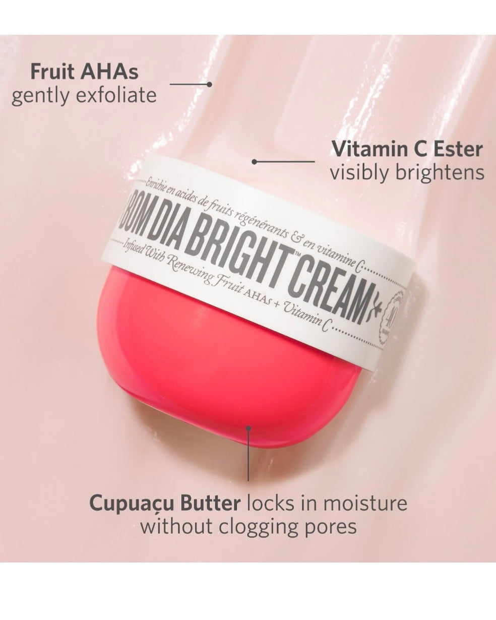 Bom Dia Bright Body Cream with Vitamin C 240ml *Pre Order*