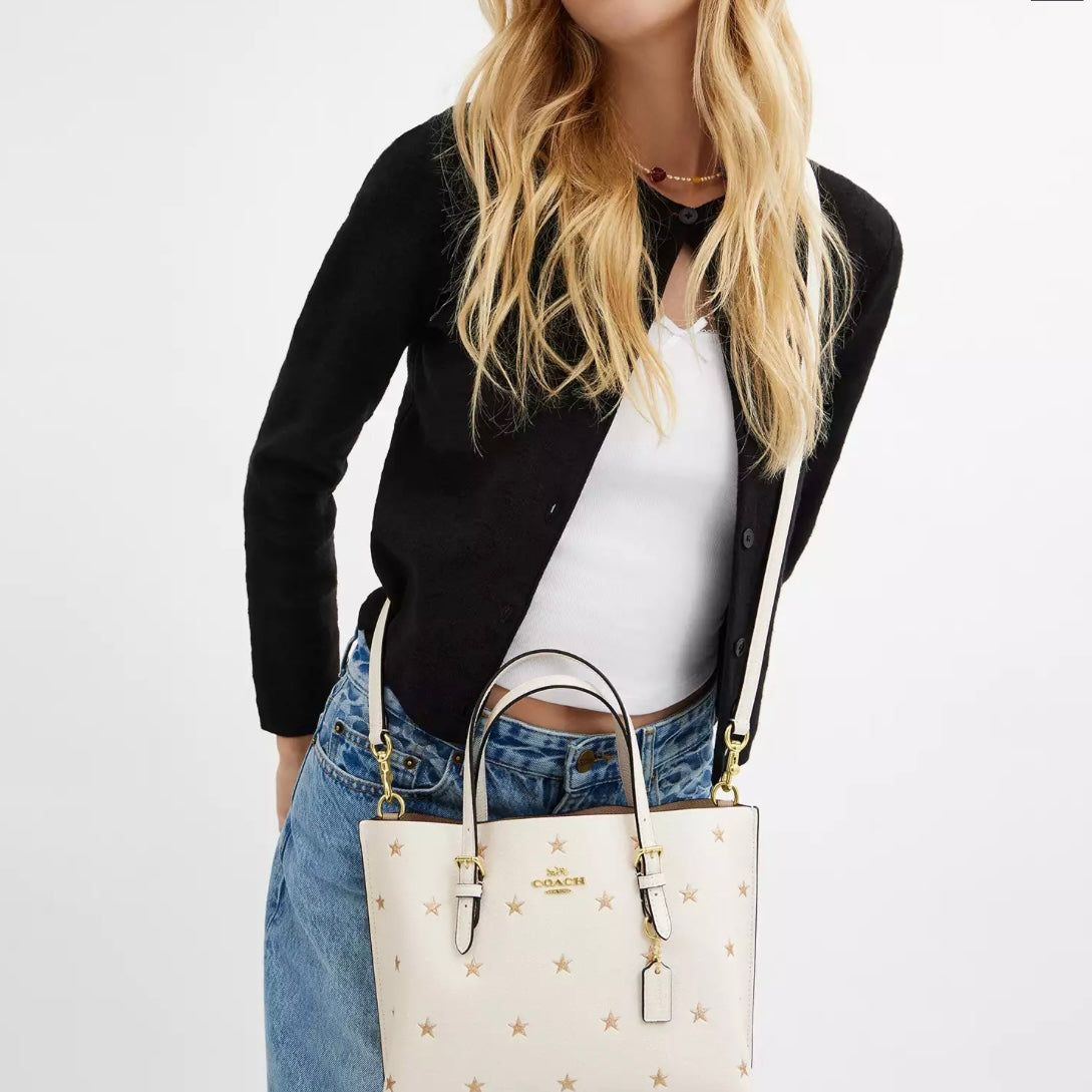 Coach Mollie Tote 25 Bag With Star Print *Pre Order*